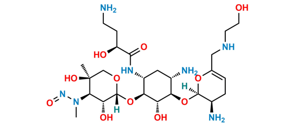 Picture of Plazomicin Nitroso Impurity 1