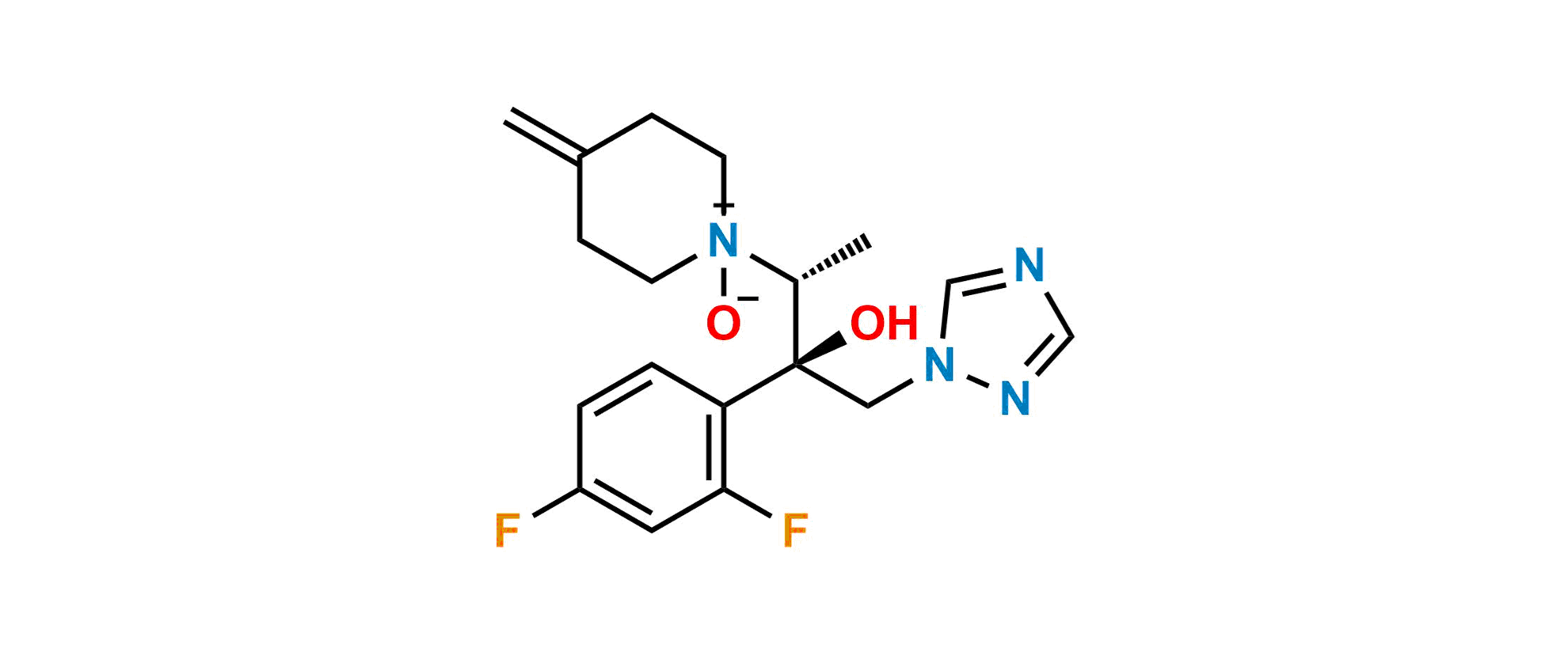 Picture of Efinaconazole N-Oxide Impurity 1