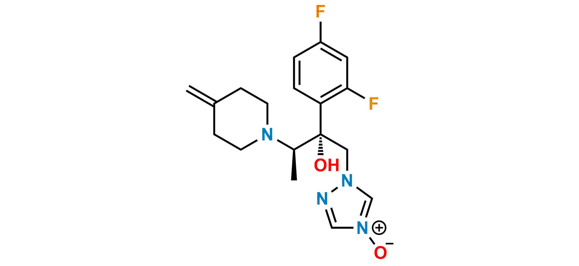 Picture of Efinaconazole N-Oxide Impurity 2