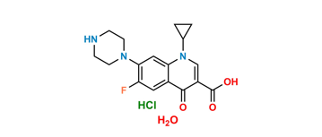 Picture of Ciprofloxacin Hydrochloride Monohydrate