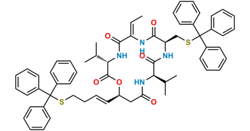 Picture of Romidepsin Di-S-trityl impurity