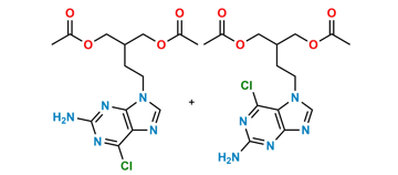 Picture of 6- Chloro Famcyclovir As Mixture of Isomer