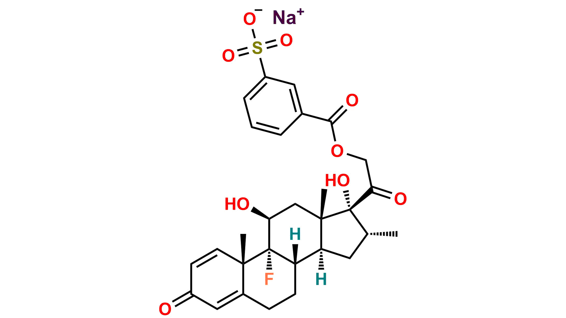 Picture of Dexamethasone Sodium Meta-sulfobenzoate