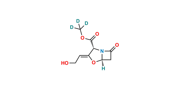 Picture of Clavulanic Acid Methyl D3 Ester 