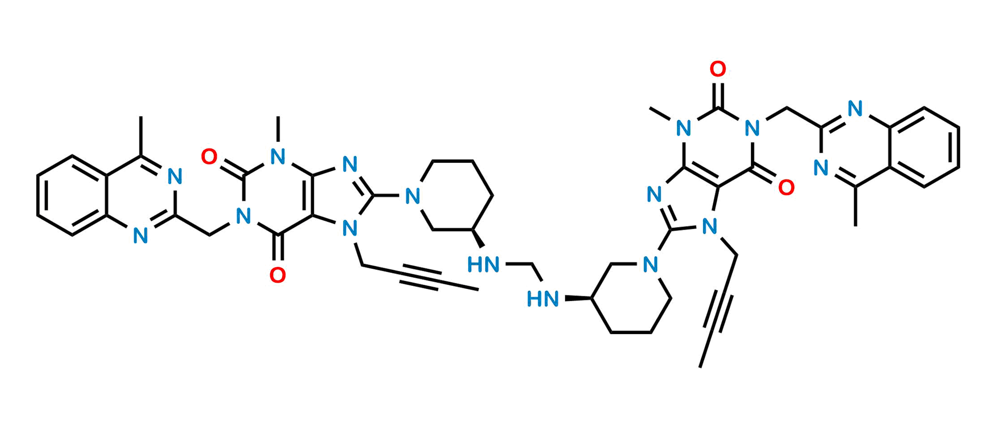 Picture of Linagliptin N,N’-Methylene Dimer