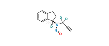 Picture of N-Nitroso Rasagiline D3 (Possibility 1)