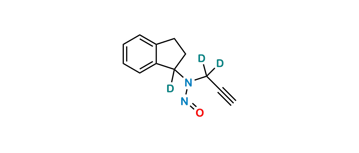 Picture of N-nittroso N-Propargyl-1-aminoindane D3