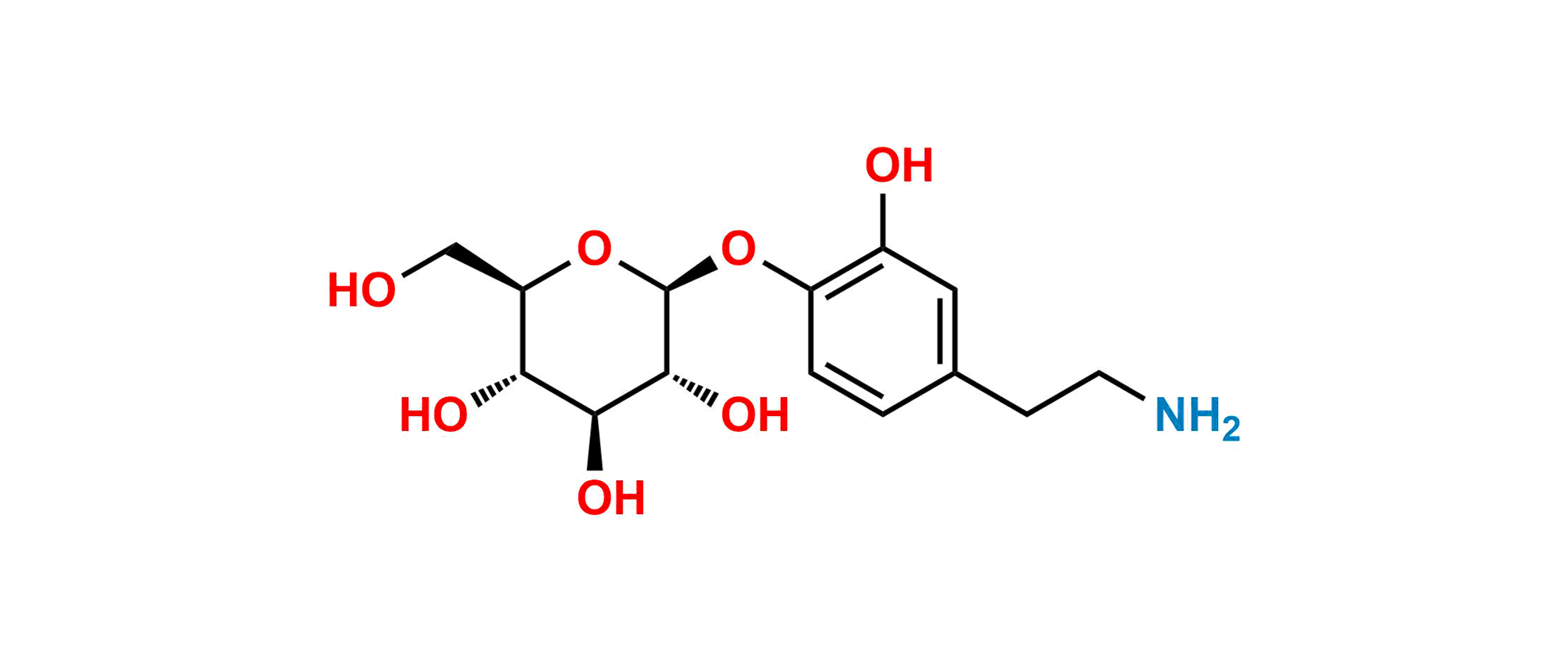 Picture of Dopamine-4-O-Beta-Glucoside