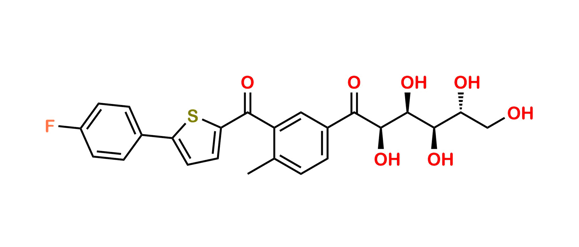 Picture of Canagliflozin Keto Impurity