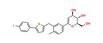 Picture of Canagliflozin 2,3-Dehydroxy Impurity