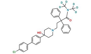 Picture of 4-Dechloro-4-(4-chlorophenyl) Loperamide-d6