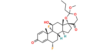 Picture of Difluoroprednisolone Trimethylortobutyrate