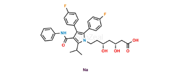 Picture of Atorvastatin EP Impurity C Sodium salt