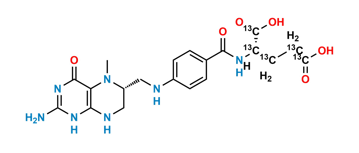 Picture of 5-Methyltetrahydrofolic Acid-[13C5]