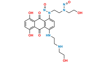 Picture of N-Nitroso Mitoxantrone Impurity 2