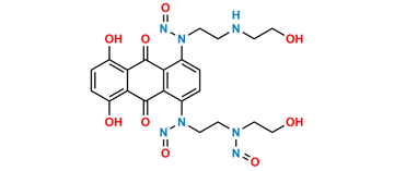 Picture of N,N,N-Trinitroso Mitoxantrone Impurity