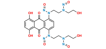 Picture of N,N,N,N-Tetranitroso Mitoxantrone Impurity