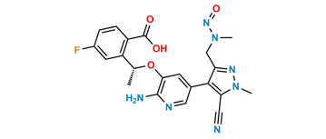 Picture of N-Nitroso Lorlatinib impurity-4