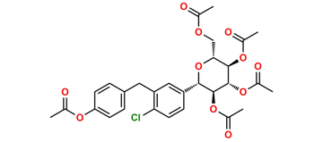 Picture of O-Pentaacetyl O-Desethyl Dapagliflozin