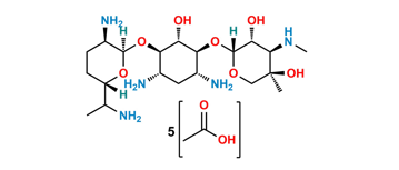 Picture of Gentamicin C2 Pentaacetate (2 : 1 Mixture of C2 and C2a)