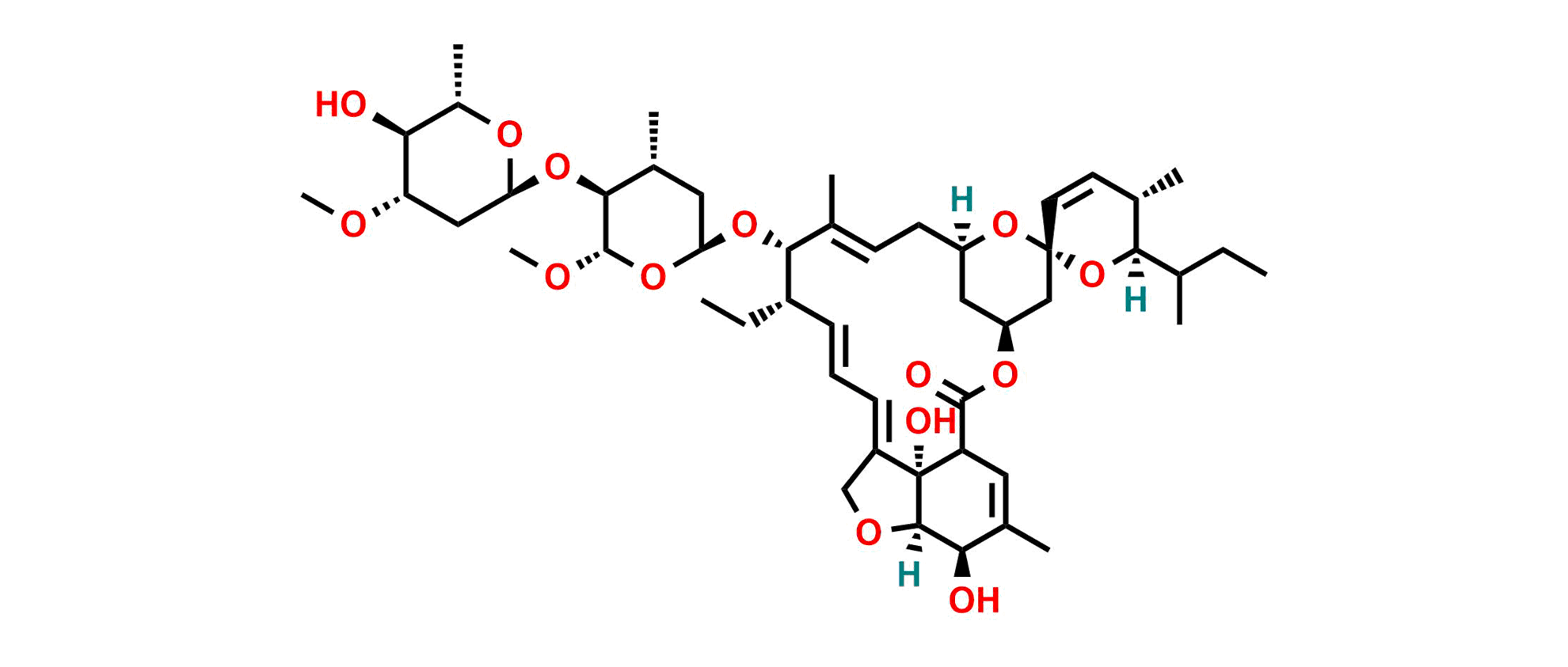 Picture of 12-demethyl-12-ethyl Avermectin B1a Impurity