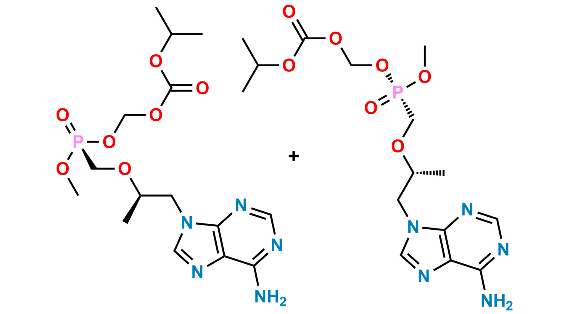 Picture of Tenofovir Diastereomer Mixture