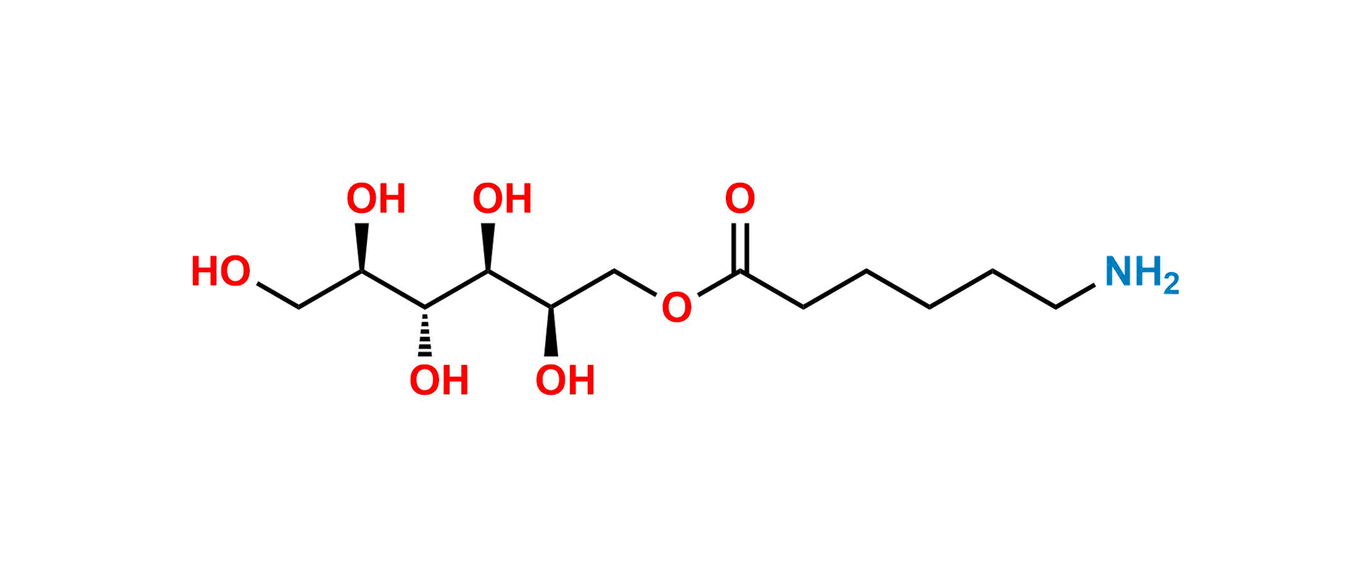 Picture of D-Altritol-1-(6-aminohexanoate) (Mixture of Isomers)