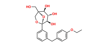 Picture of Deschloro Ertugliflozin Impurity 