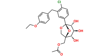 Picture of Mono Acetal Ertugliflozin Impurity    