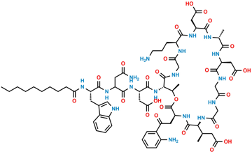 Picture of Daptomycin Dehydroxymethyl Derivative