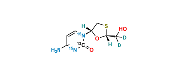 Picture of Lamivudine 13C15N2D2