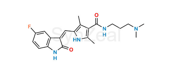 Picture of Sunitinib N-3-(Dimethylamino)propyl Impurity