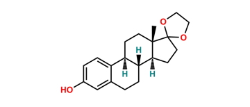 Picture of Estrone 17-Ethylene ketal