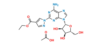 Picture of Regadenoson Impurity A (Acetate salt)