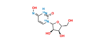 Picture of [13C,15N2]-N4-Hydroxycytidine