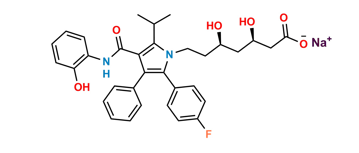 Picture of Atorvastatin 2-Hydroxy Analog Sodium salt