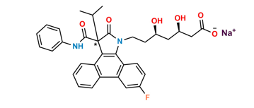 Picture of Atorvastatin Pyrrolidone Phenanthrene Sodium salt (R,R)