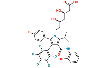 Picture of 2-Hydroxy Atorvastatin D5