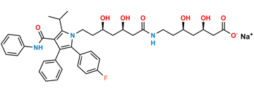 Picture of Atorvastatin EP Impurity F Sodium salt