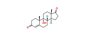 Picture of 9-Hydroxy-4-androstene-3,17-dione