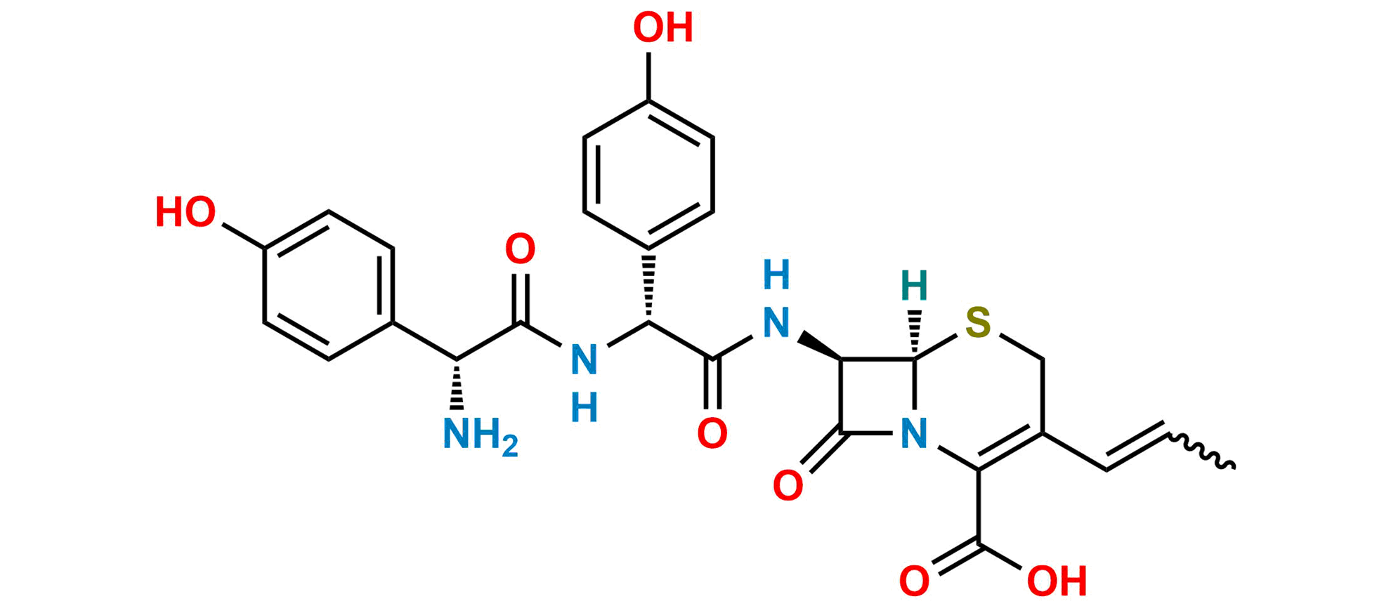 Picture of N-D phenylglycine Cefprozil