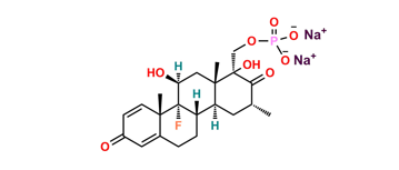 Picture of Dexamethasone Sodium phosphate EP Impurity D Disodium Salt