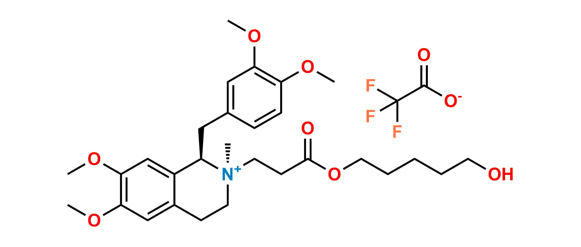 Picture of Atracurium Impurity 8 (cis-Quaternary Alcohol)