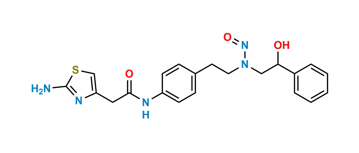 Picture of rac-Mirabegron Nitroso Impurity