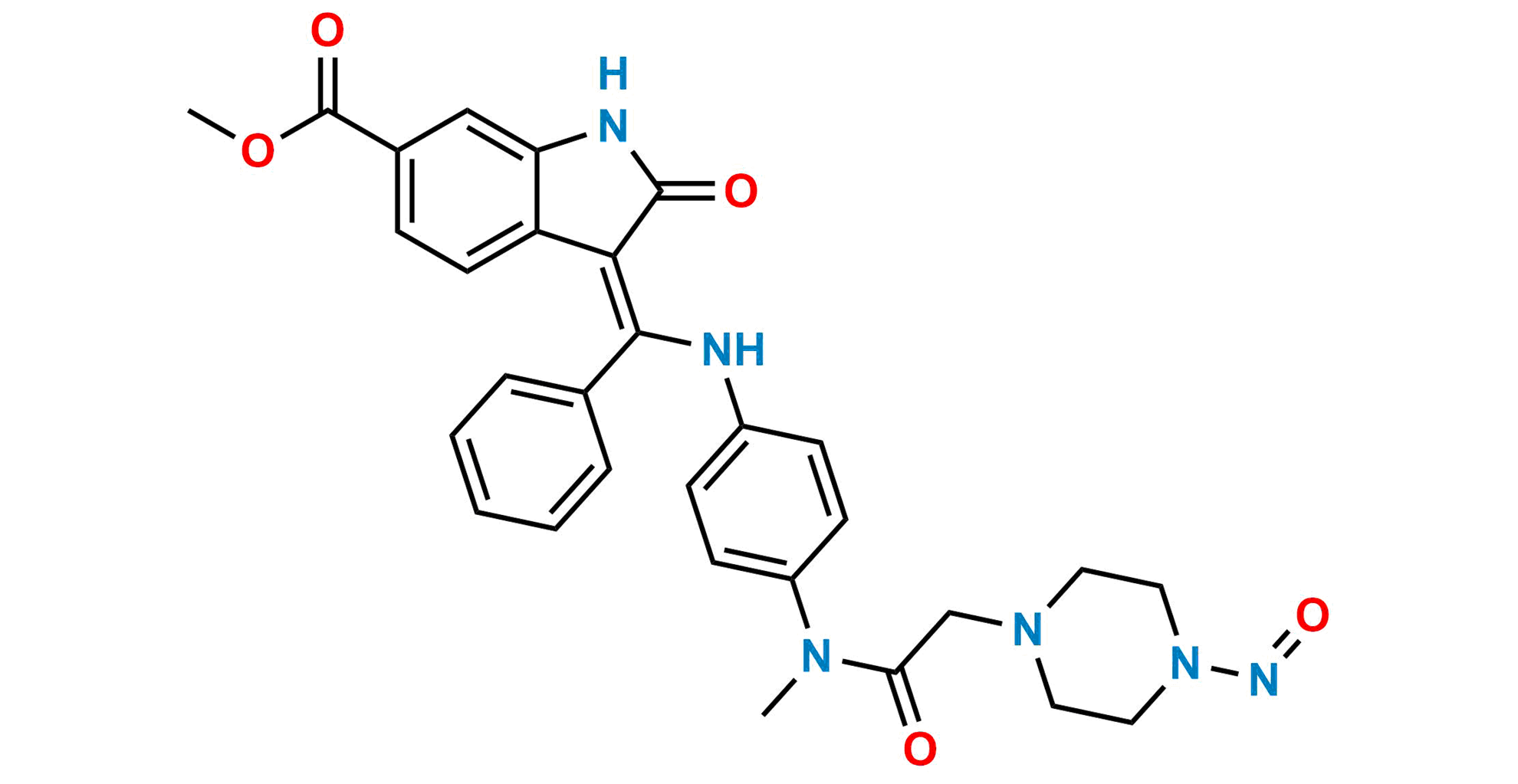 Picture of N-Nitroso-N-Desmethylnintedanib