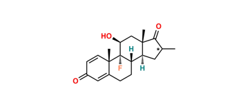 Picture of Dexamethasone-17-Ketone (16-Isomer)