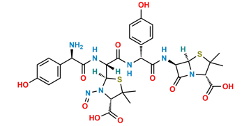 Picture of N-Nitroso Amoxicillin Impurity J Dimer