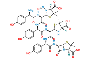 Picture of N-Nitroso Amoxicillin Impurity J Trimer