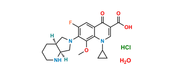 Picture of Moxifloxacin Hydrochloride Monohydrate