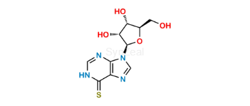 Picture of 6-Mercaptopurine-9-β-D-Ribofuranoside